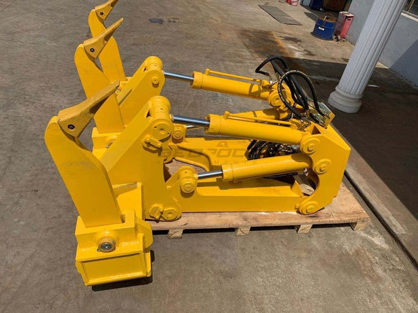 Bedrock Attachments Heavy-Duty MS Ripper | Model BR51 | Width: 76.8" | Weight: 1.85 Ton | For Komatsu D61 4G Ripper Bulldozer