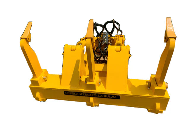 Bedrock Attachments Heavy-Duty MS Ripper | Model BR51 | Width: 76.8" | Weight: 1.85 Ton | For Komatsu D61 4G Ripper Bulldozer