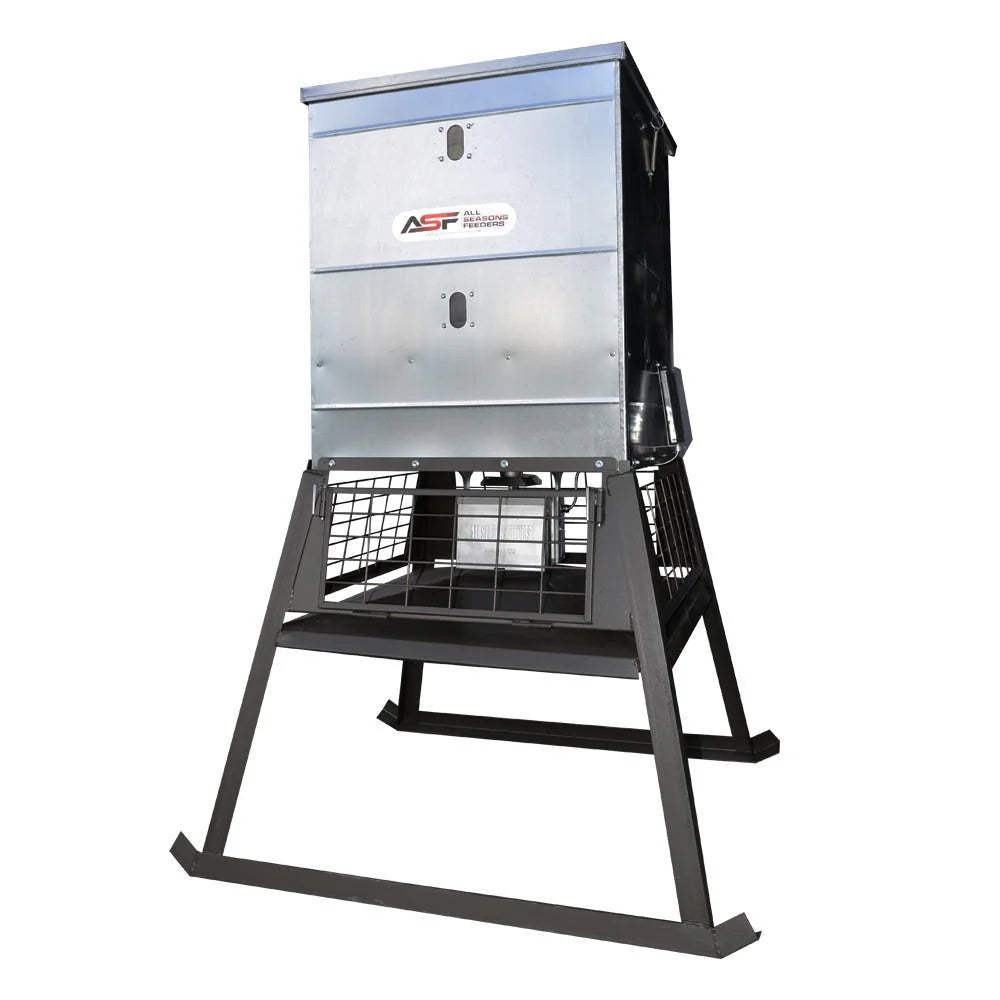 ASF Stand & Fill Broadcast Feeder | Capacity 600lb | Width 41" inches