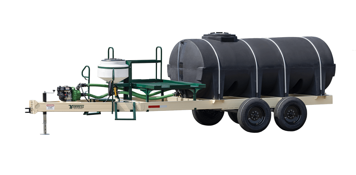 Harrell Ag | 1635 Nurse Wagon | 1,635-Gallon | Chemical Transport | HorsePower 75+ HP | For Tractors