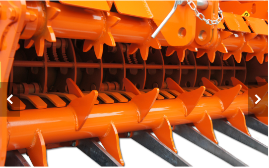 Rinieri Reversible Shredder With Double Feeder TRR2 150 - 200 Model | 59"-78" Working Width | 80 - 130HP For Tractor