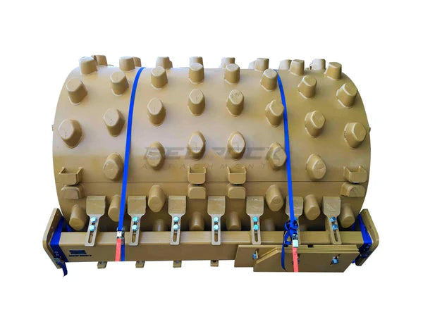 Bedrock Attachments Pad Foot Shell Bumper | Model RS02 | Width 86.6" | For Road Rollers