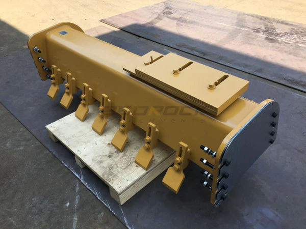 Bedrock Attachments Interchangeable Bumper | Model RS11 | Width 86.6" | For Road Rollers