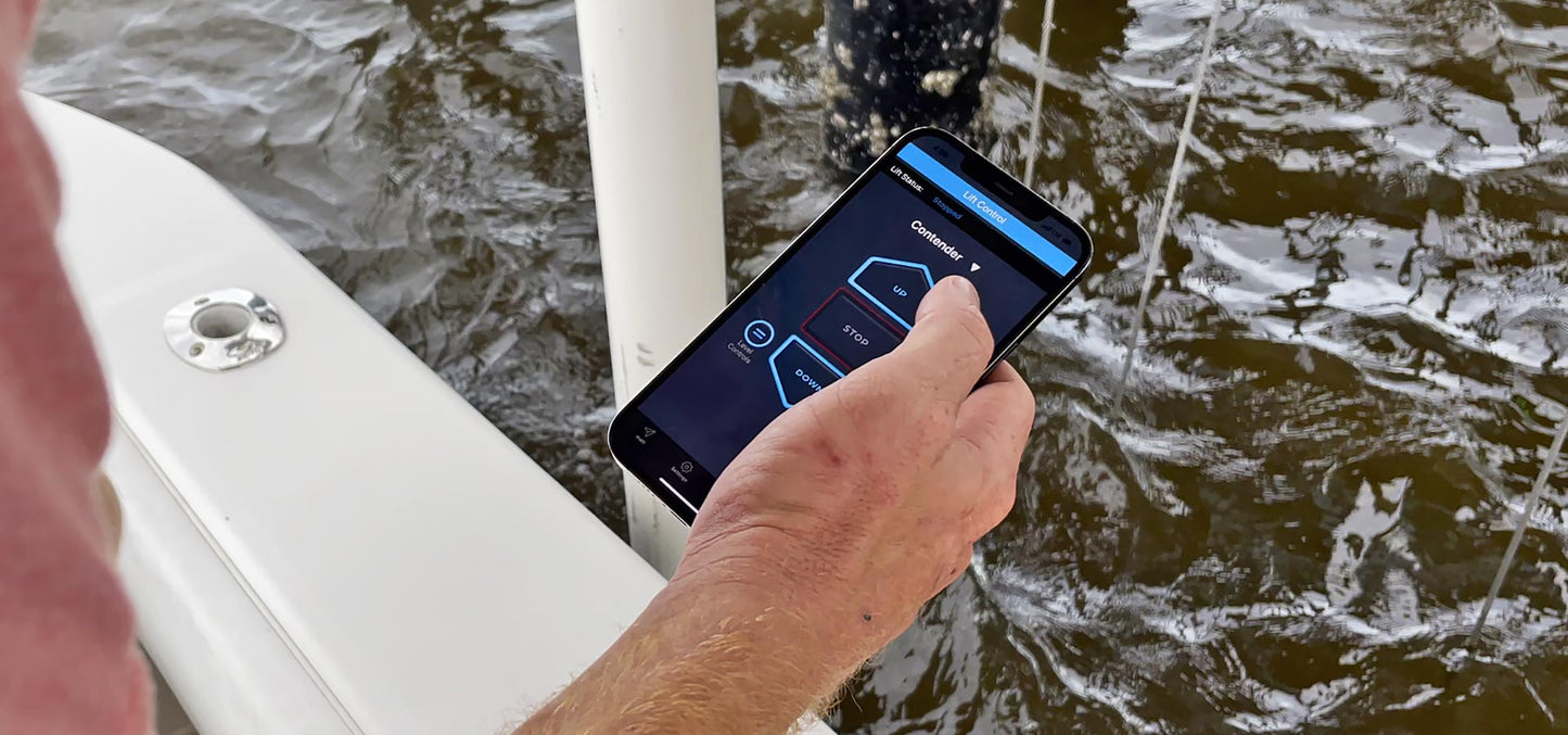 Premier Remote - Smart Boat Lift Controller | Wi-Fi Enabled | iOS Compatible