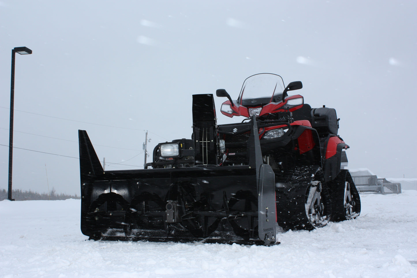 Bercomac Universal Mount 54" Premium Snowblower | 22 HP | For ATV & UTV