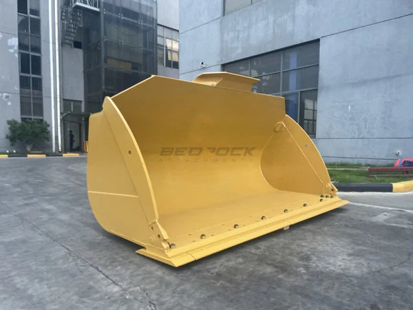 Bedrock Attachments Bucket | Width 115" | Model WLB950PO-115-3.4 | Capacity 3.4 m³ | For Wheel Loaders