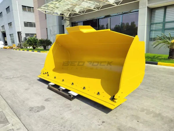 Bedrock Attachments Quick Coupler Bucket | Width 127" | Model WLB966FC-127-4.2 | Capacity 4.2 m³ | For Wheel Loader
