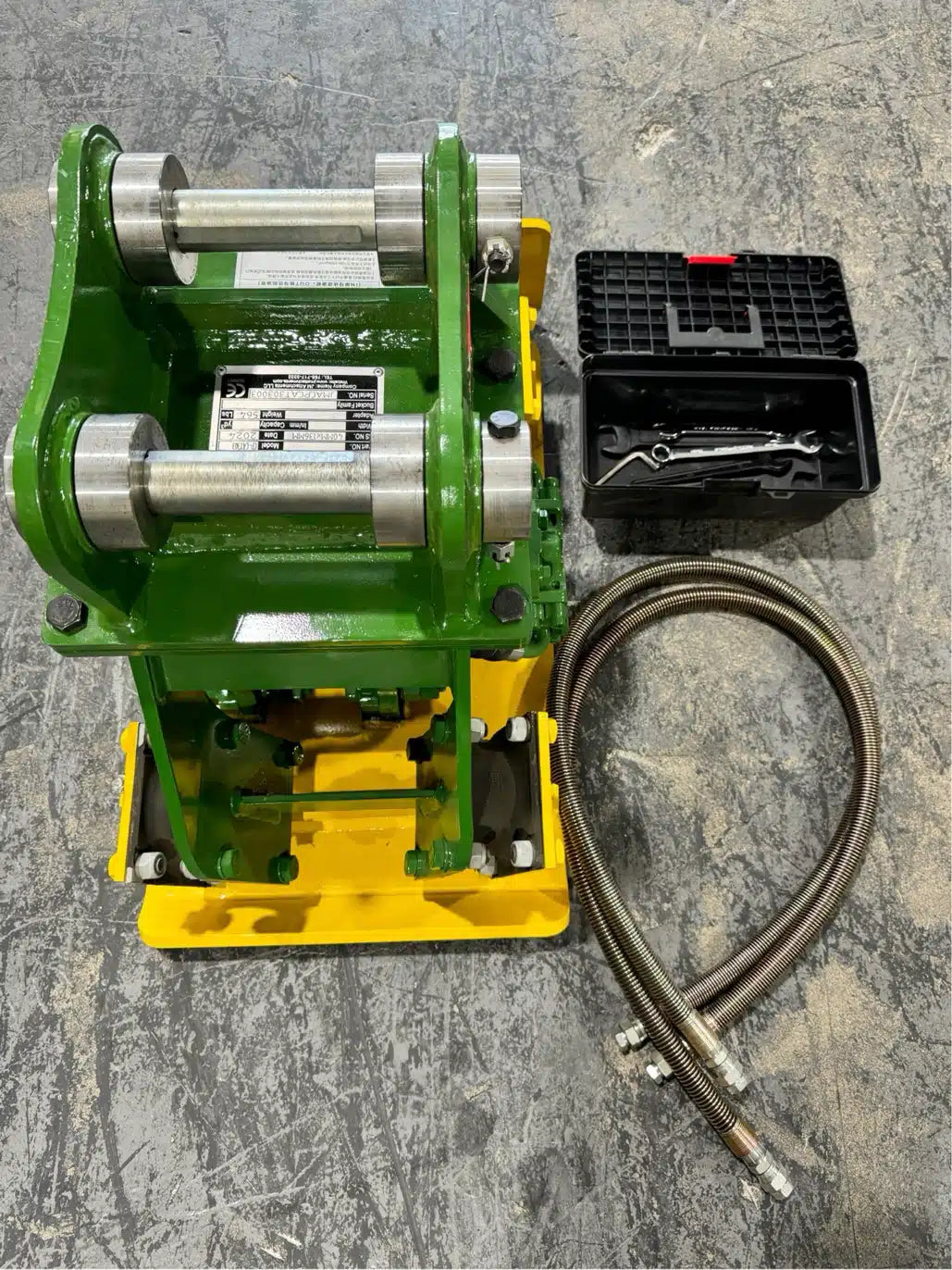 JMA Attachments Plate Compactor | Pin Size 40mm | For 3 – 4.5 Tons Mini Excavators