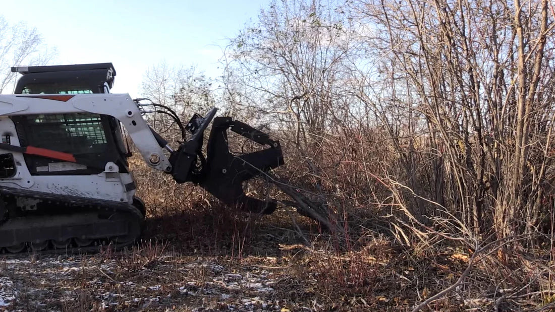 Erskine Tree Shears | Working Width 45.20” inches | Rotating Head 90° Degree | For Skid Steer