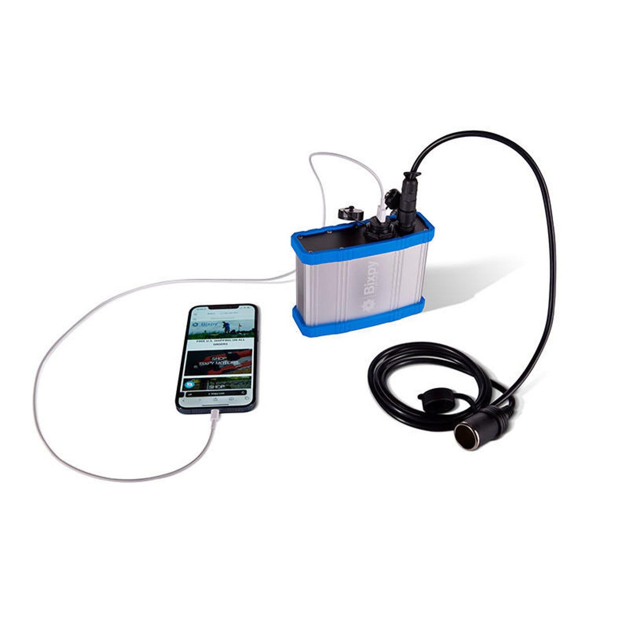Bixpy PWC Motors PP-77-AP Power Bank & SUN45 Solar Panel Bundle Kit