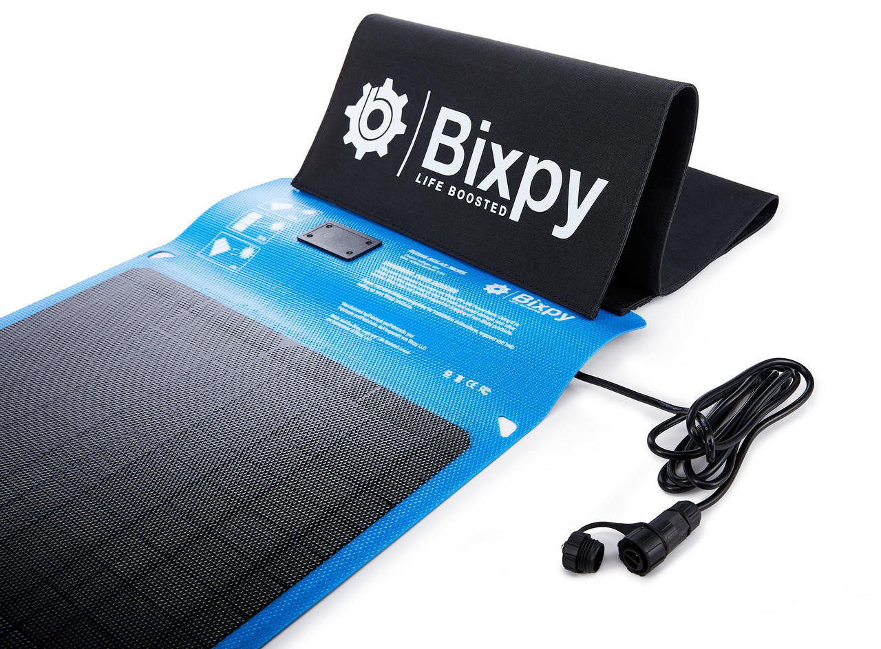 Bixpy PWC Motors PP-77-AP Power Bank & SUN45 Solar Panel Bundle Kit