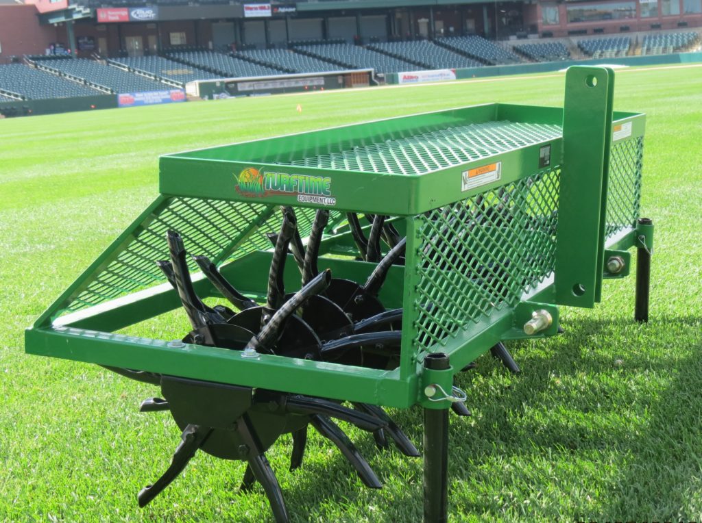 TurfTime Pro Aerators | Pro Series | Overall Width 42″, 63", 84" & 105″ | Horsepower 20-34 HP | For Tractors