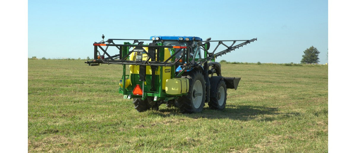 Bestway Ag Pro Mount 3 Point Hitch Sprayer With | 15 to 19 GPM hydraulic capacity | 125Hp