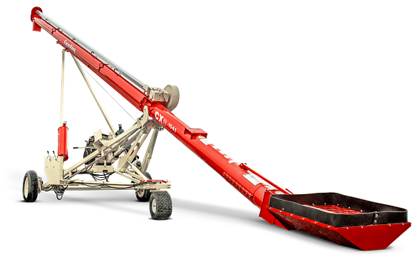 Farm King Conventional Grain Auger | Model CX2-851E | Tube Width 8" | Steel Tube Gauge 14 | Electric Horsepower 10 HP | Horsepower 25 To 40 HP | For Tractor