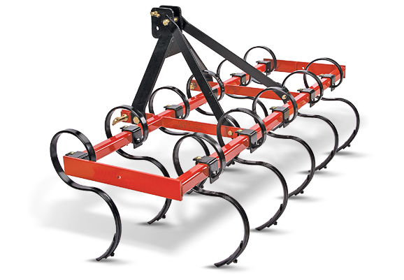 Farm King | Cultivator Tine With Guage Wheels | Working Width 60" To 84" | 3PT Hitch | Horsepower 25 To 60 HP | For Tractors