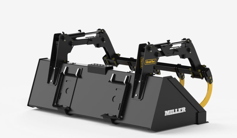 GrabTec Bucket & Grapple Combos | Model GS | Width 72" & 84" inches | Oil Flow Range 15-30 GPM | For Skid Loaders