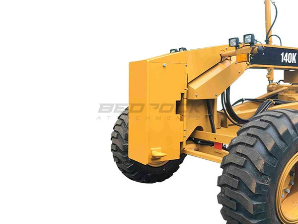 Bedrock Attachments Push Block | Model MP01 | Width: 15.7" | Weight: 0.75 Ton | For Motor Grader