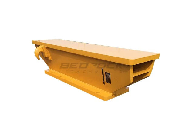 Bedrock Attachments Push Block | Model MP04 | Width: 15.7" | Weight: 0.93 Ton | For CAT Motor Grader