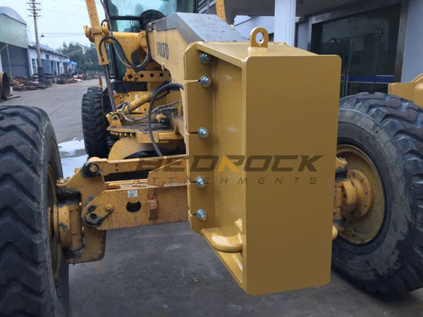 Bedrock Attachments Push Block | Model MP06 | Width: 22.4" | Weight: 0.76 Ton | For Volvo Motor Grader