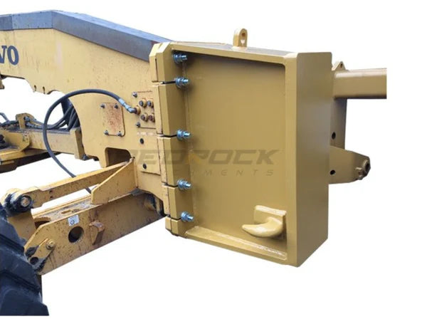 Bedrock Attachments Push Block | Model MP06 | Width: 22.4" | Weight: 0.76 Ton | For Volvo Motor Grader