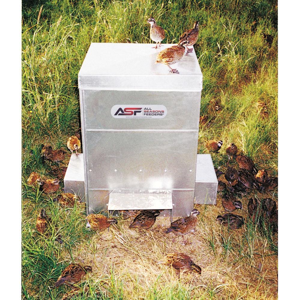 ASF Automated Quail Feeder | Capacity 150lb | Width 24" inches