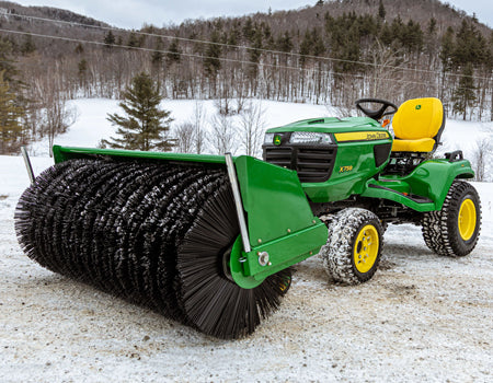 Paladin Broom 3PT Hitch Angle Sweeper | 60″ Working Width | 24″ Diameter | 30 HP Max | For Tractors