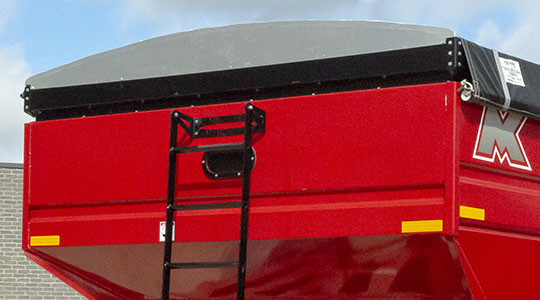 MK Martin | Gravity Box | Model MKGW12000 | 1,200 Bushel Capacity | 12 GA Steel Hopper | Horsepower 150 – 200+ HP | For Tractors