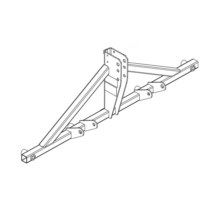 Maxilator | Two Bale Spear | Model MHS-3PH | 4 Spears | Load Capacity 5,000 lbs | Weight 223 lbs | Horsepower 40 To 120 HP | For Tractor