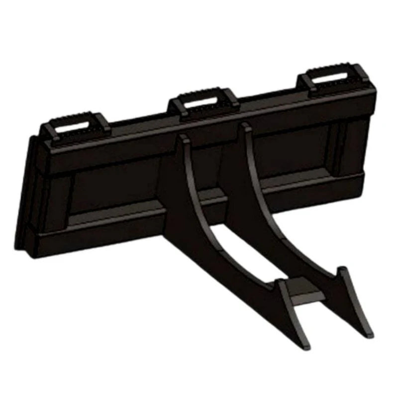 Top Dog Attachments Rock & Stump Digger | Heavy-Duty Digging Attachment | Width 41.75” | Weight 334 lbs | Oil Flow Range: 15-25 GPM | For Skid Steer