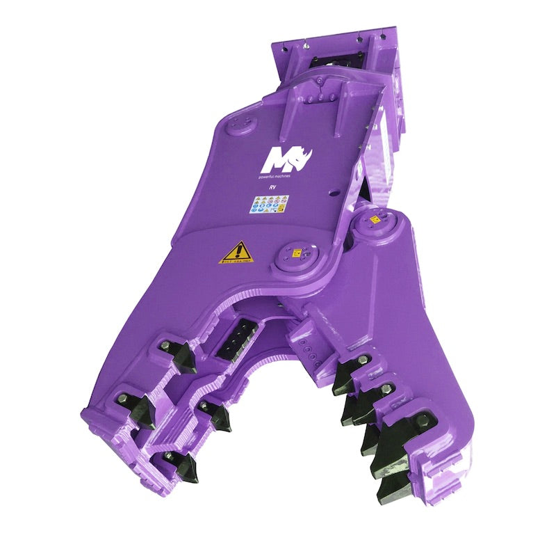 MAZIO DEMOLITION TOOLS CRUSHERS | RV-6 TO RV-110 MODELS | BLADE CLAPING FORCE 135-700 TON | FOR EXCAVATORS