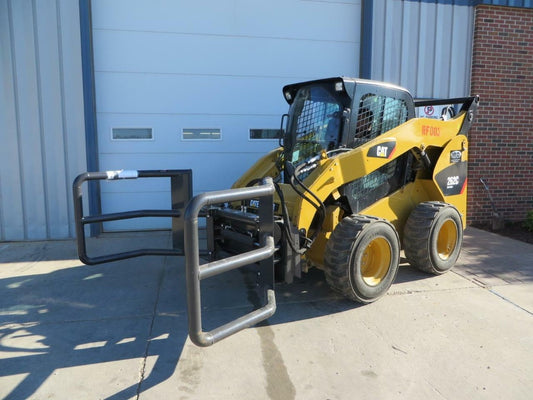 Paladin Bale Hugger | 2,400 lb Max Capacity | Includes Hoses & Couplers | 15-25 GPM | For Skid Steer Loaders