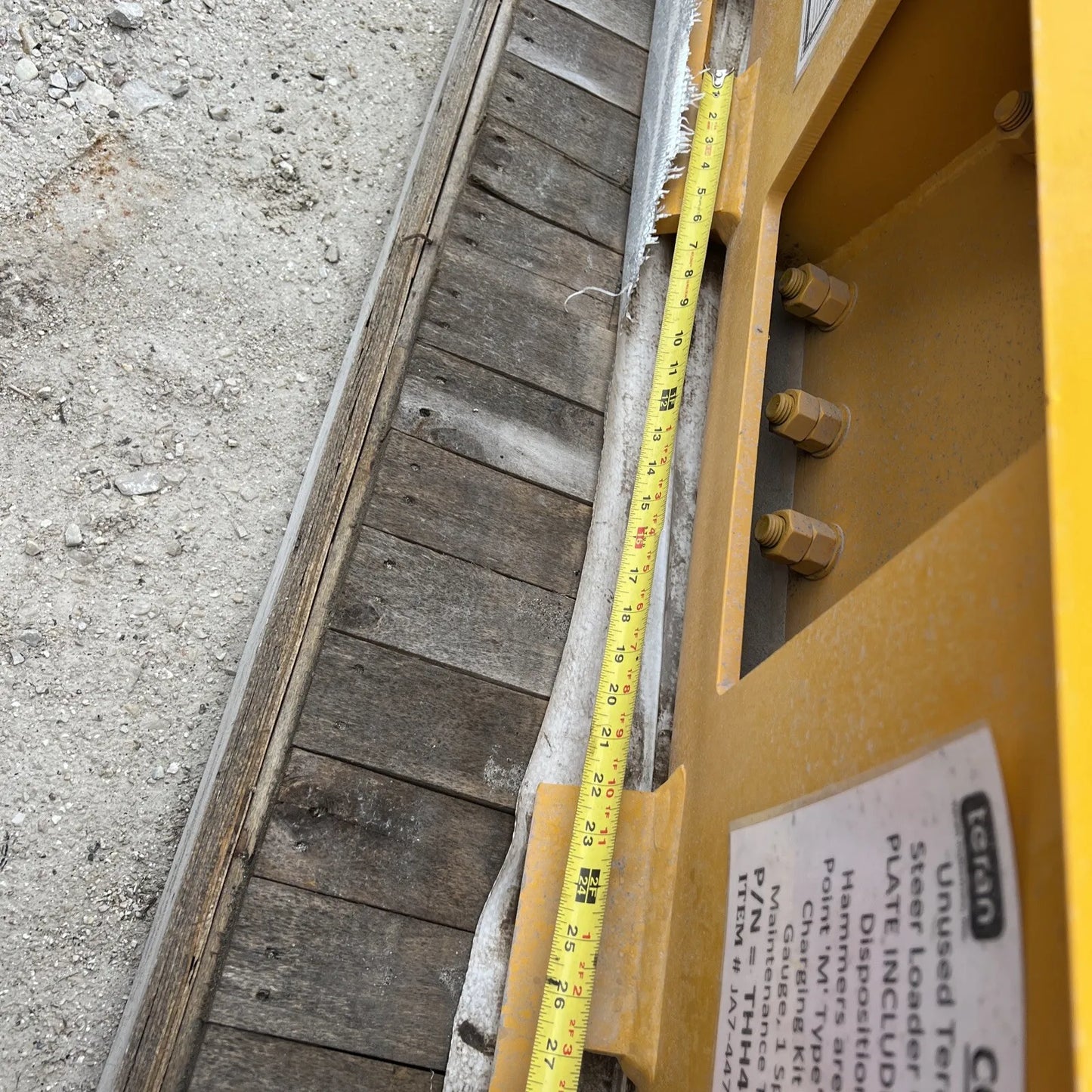 TERAN THH400B Hydraulic Breaker – KOMATSU PC40/45/50, Excavator Attach