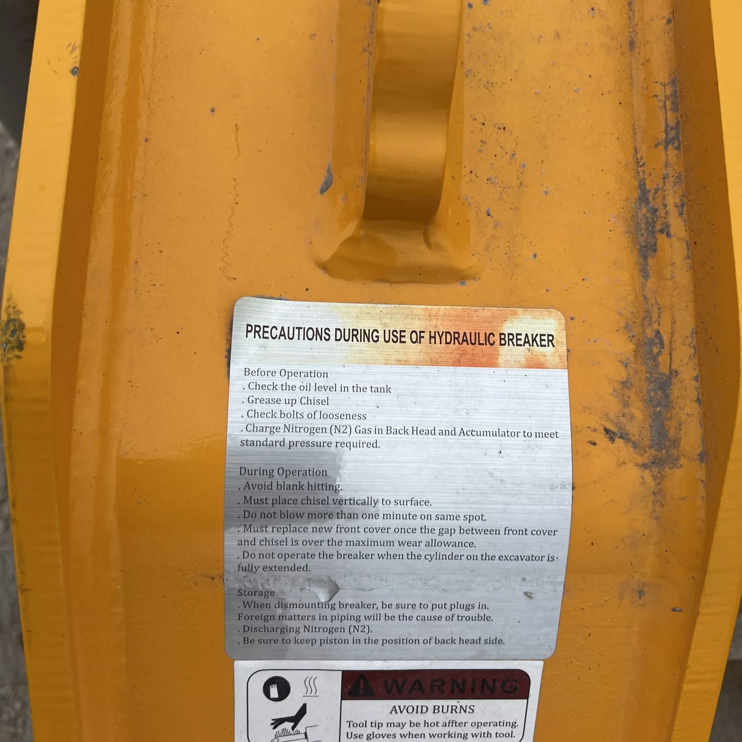 TERAN THH400B HYDRAULIC BREAKER – SANY 50C/55C/60/65W, EXCAVATOR ATTACH