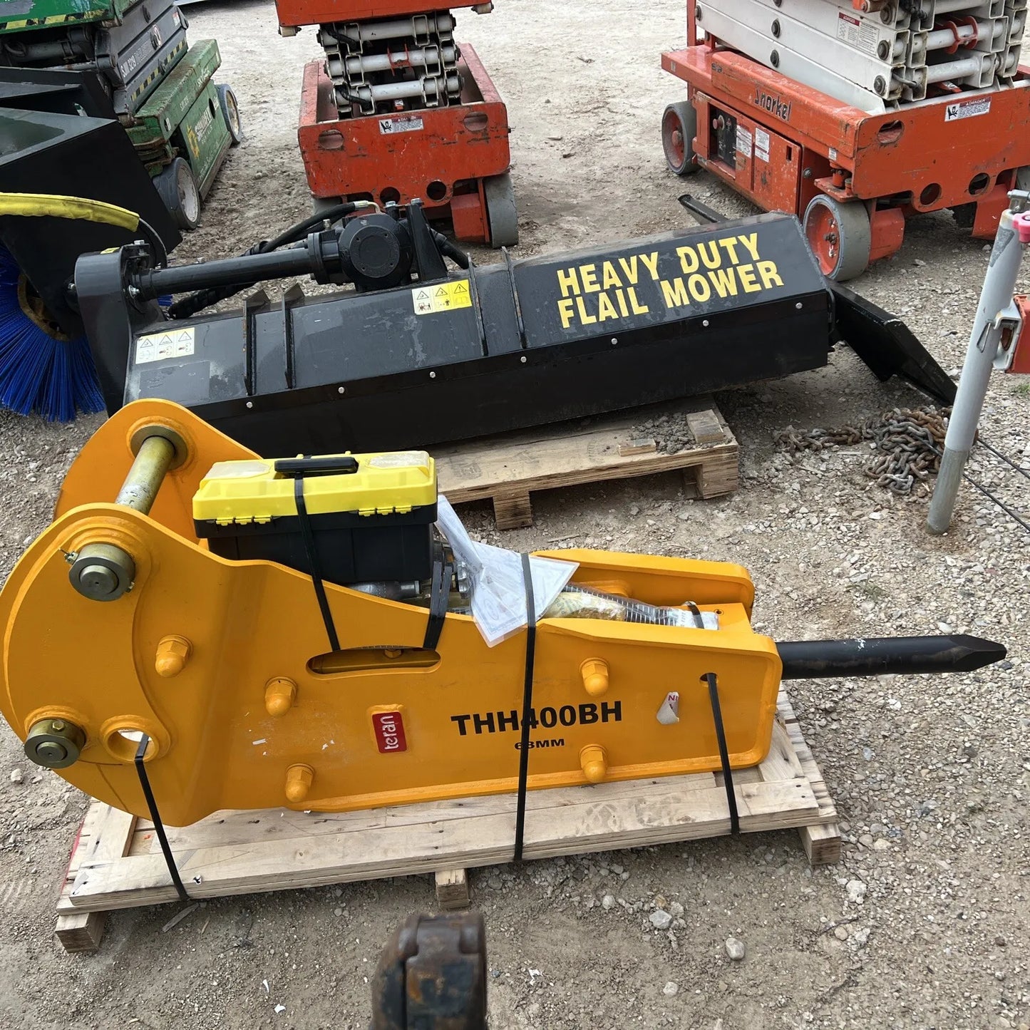 TERAN THH400BH HYDRAULIC BREAKER – CAT 416/428/444, EXCAVATOR ATTACH