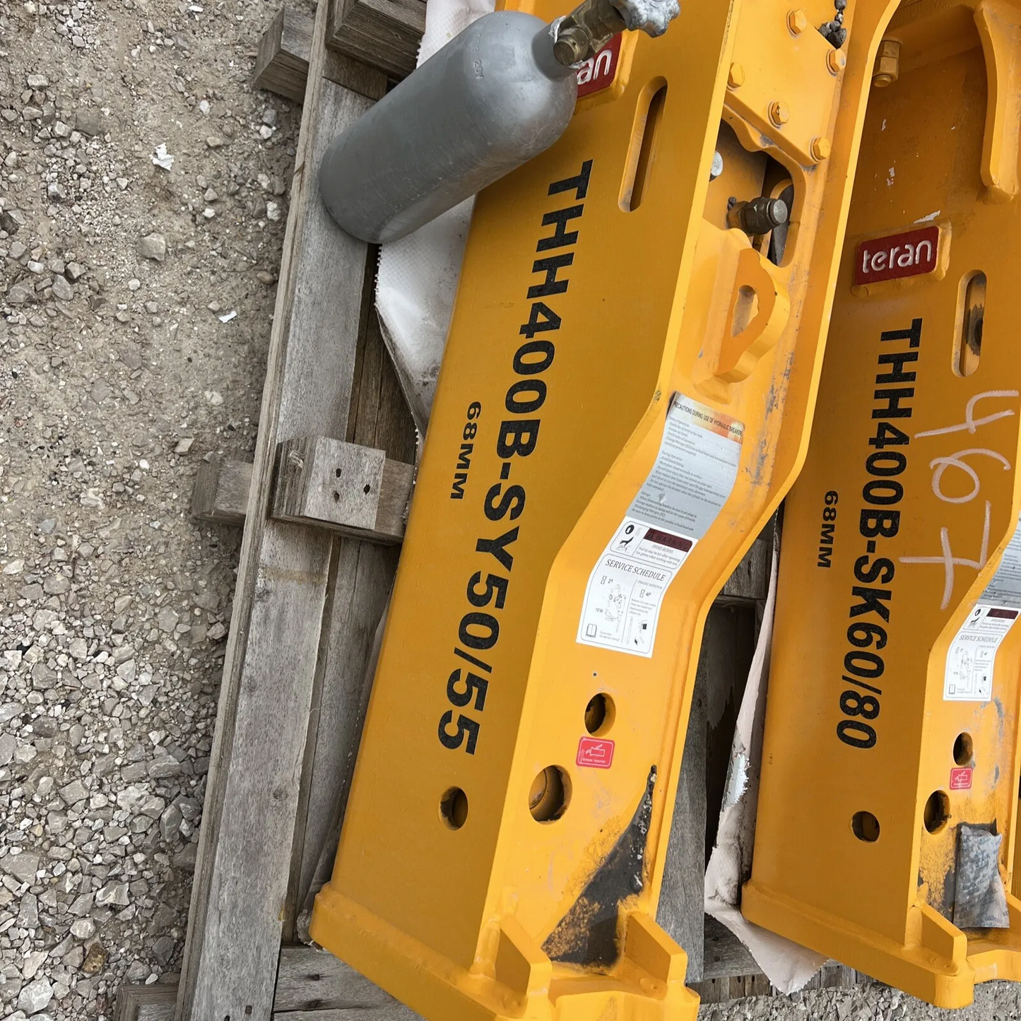 TERAN THH400B HYDRAULIC BREAKER – SANY 50C/55C/60/65W, EXCAVATOR ATTACH