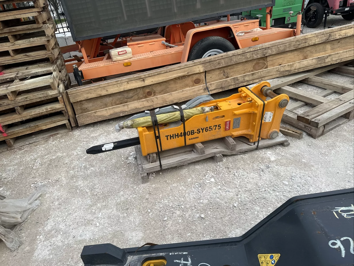 TERAN THH400B HYDRAULIC BREAKER – SANY 65/75, EXCAVATOR ATTACH