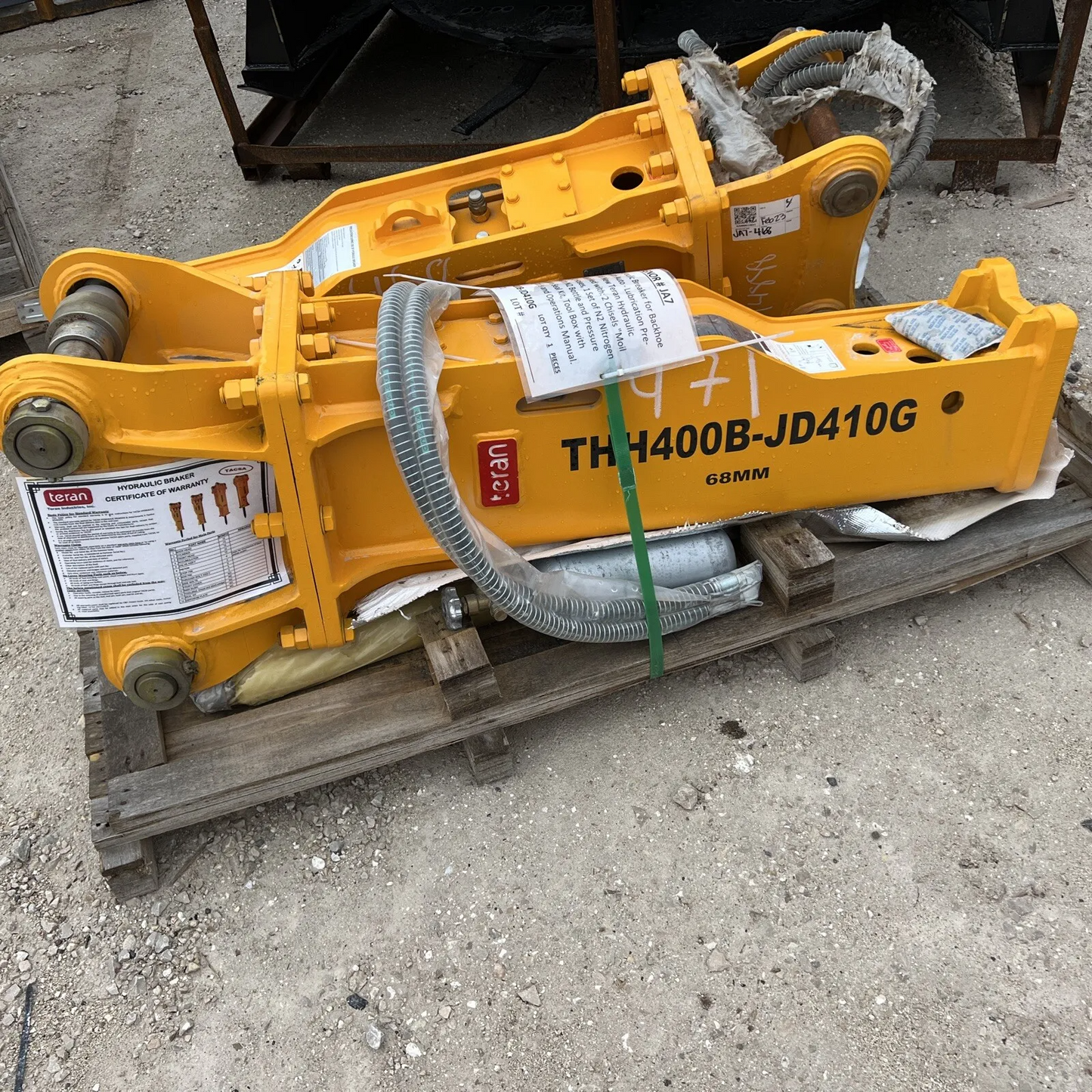 TERAN THH400B HYDRAULIC BREAKER – JD310G/410G, EXCAVATOR ATTACH