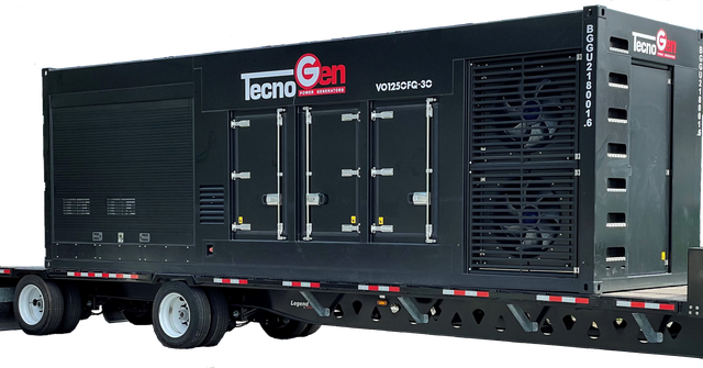 TecnoGen Mega Silent Series 1,104kW 1250kVA VO1250FQ-30 Generator