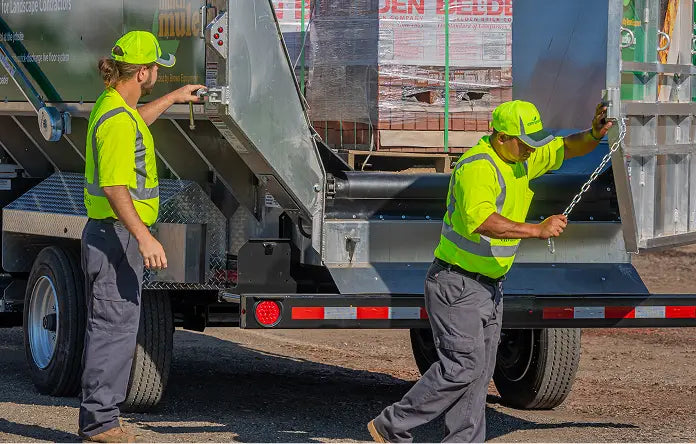 Mulch Mule | Base Model | MM1 | 2025 Edition | 24’4” Length | 15 cu. yd. Capacity | 8’ Width | For Mulch Delivery, Cleanup & Landscape Operations