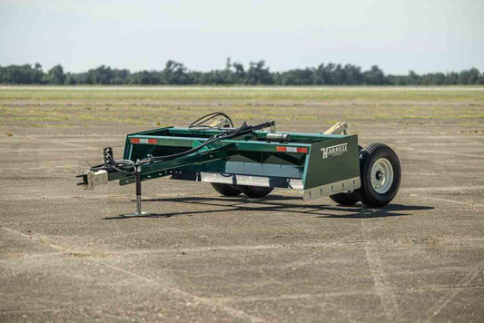 Harrell Ag | Box Scraper | Models 5508, 5510, & 5512 | Widths 8’, 10’, & 12’ Feet | Land Leveling Equipment | HorsePower 150-300 HP | For Tractors