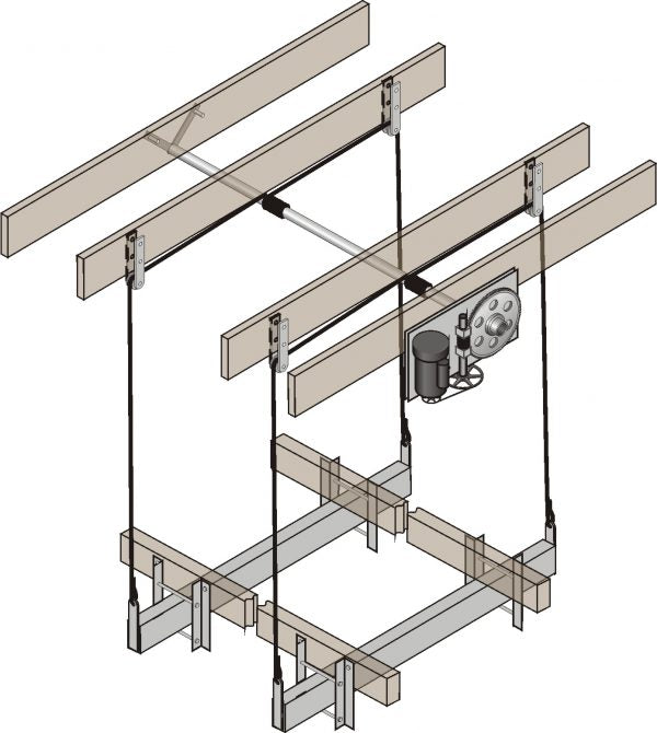 Boat Lift Distributors 8,000 LB Saltwater Cradle Lift