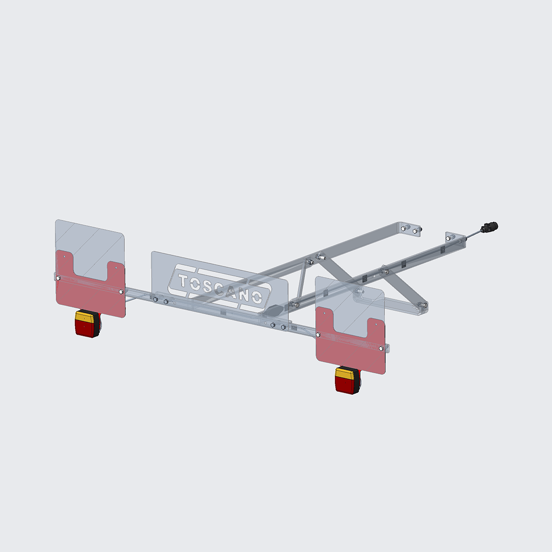 TOSCANO | Heavy Type Folding Spring Cultivator | Model 4000, 5000, 6000 & 7000 | Work Width 13.29 to 22.14 Feet | HorsePower 100-300 HP | For Tractor