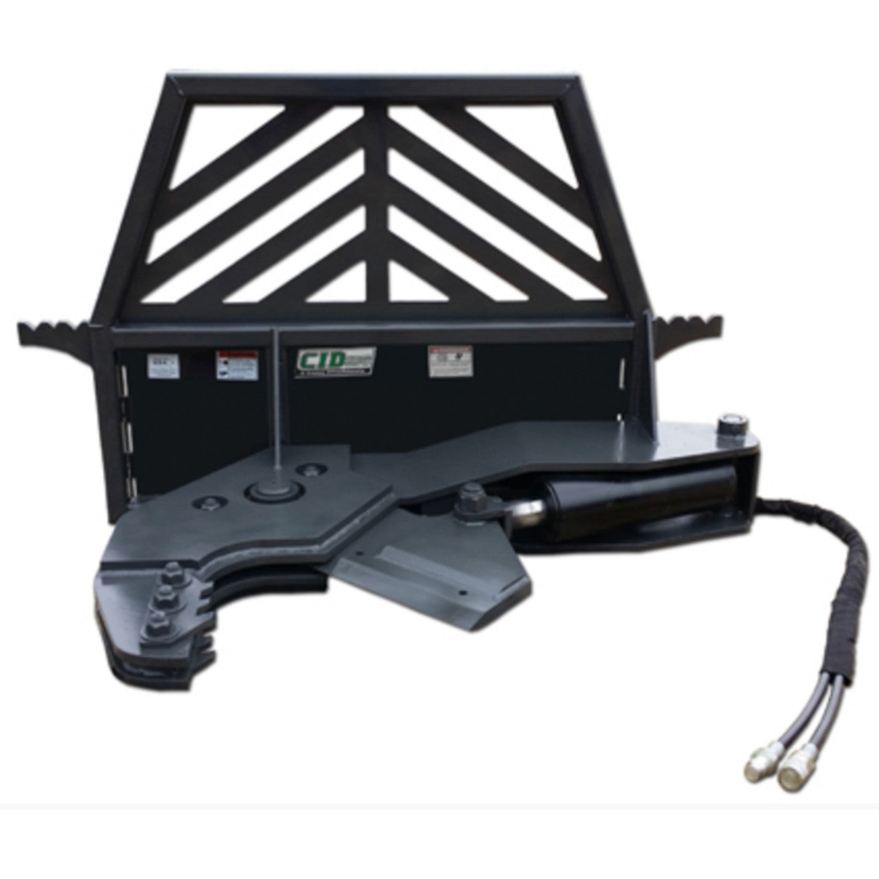 CID Tree Shear Attachment | Cutting Capacity 12" inches | Shearing Force 30 Tons | For Skid Steer