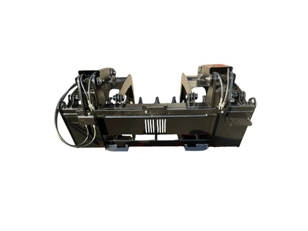 Bedrock Attachments Grapple Rake | Width 72" | Model SKGRR-72 | Hydraulic Flow Range: 15-25 GPM | For Skid Steer