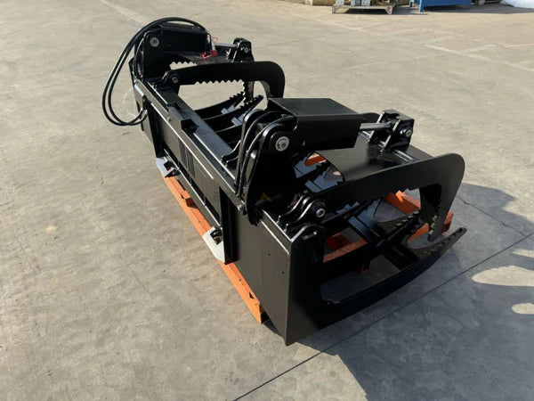 Bedrock Attachments Grapple Rake | Width 84" | Model SKGRR-84 | Hydraulic Flow Range: 15-25 GPM | For Skid Steer