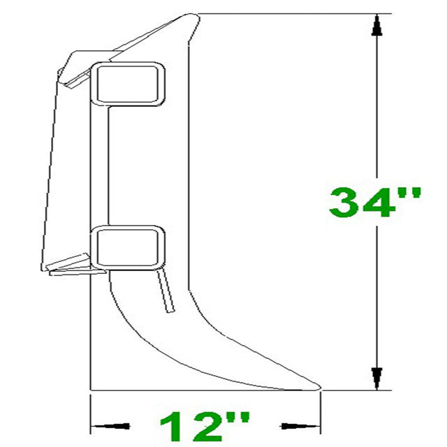 CID Severe Duty Root Rake | Width 72”, 84” & 96” inches | Tine Spacing 6" inches | For Skid Steer