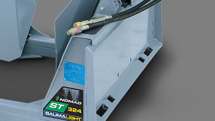 Baumalight | Tree Spade | ST330 | 30" Root Ball | Hydraulic Flow 5-20 GPM | For Skid Steer