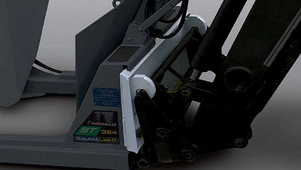 Baumalight Tree Spade | Model ST-330 | Root Ball Diameter 30" | Hydraulic Flow 5 To 20 GPM | For Skid Steers