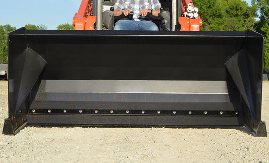 Loflin Fabrication | Snow Pusher | 72"–168" Width | High Capacity Snow Removal | For Skid Steer & Tractor