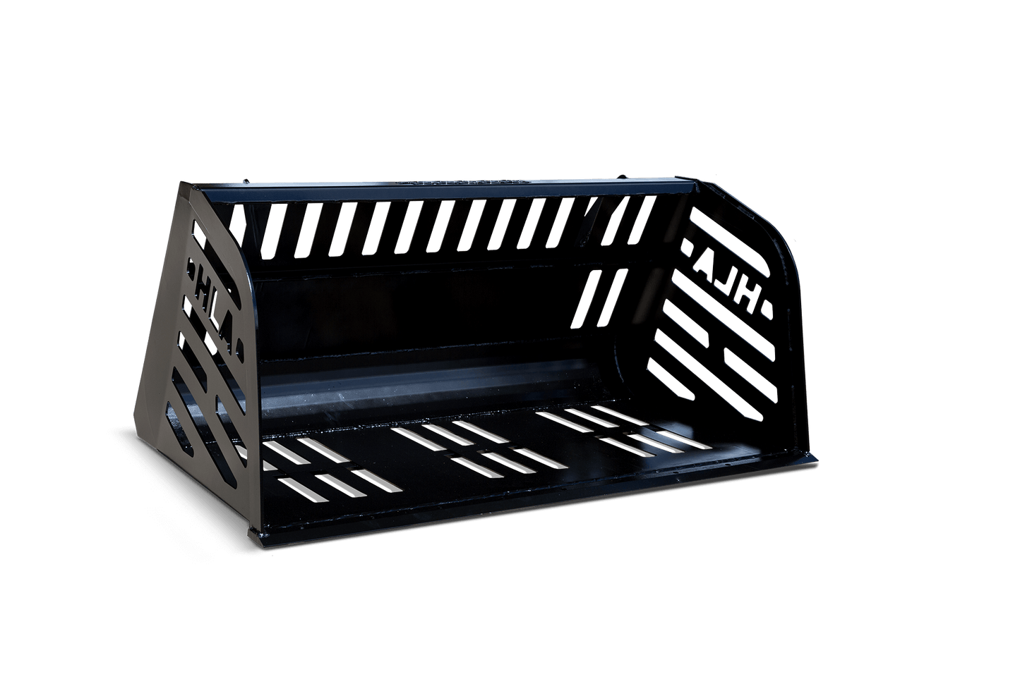 HLA Attachment High Volume Skid Steer Snow Basket | Width 108" & 120" inches | For Tractor